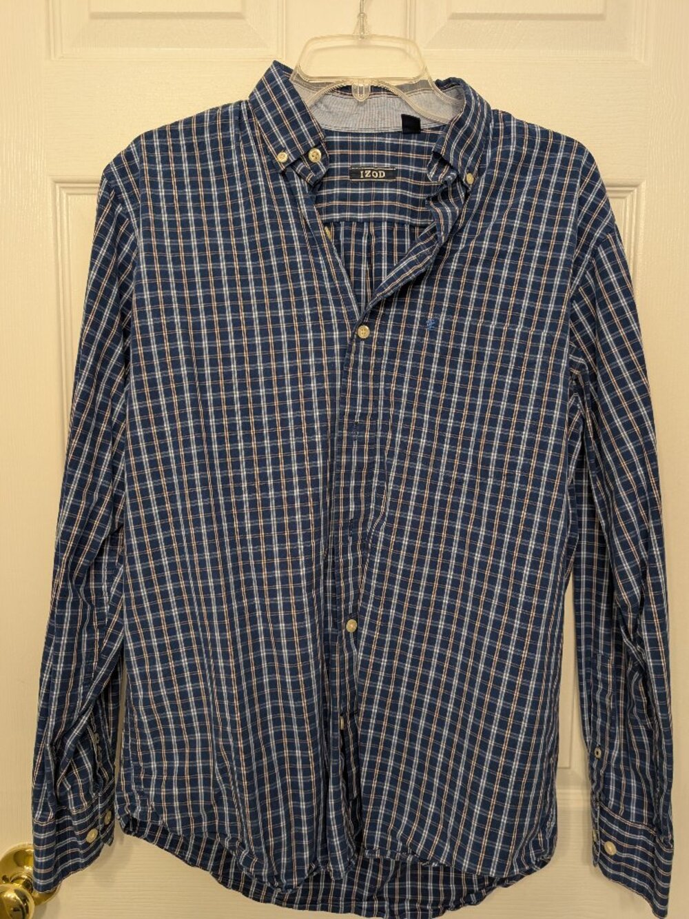 Izod, S/P, Dark Blue and White